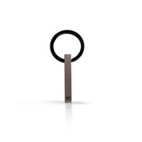 Schlüsselanhänger Mano-J. Herr Minimal in Titan MINPCHT1BBAR - MINPCHT1BBAR
